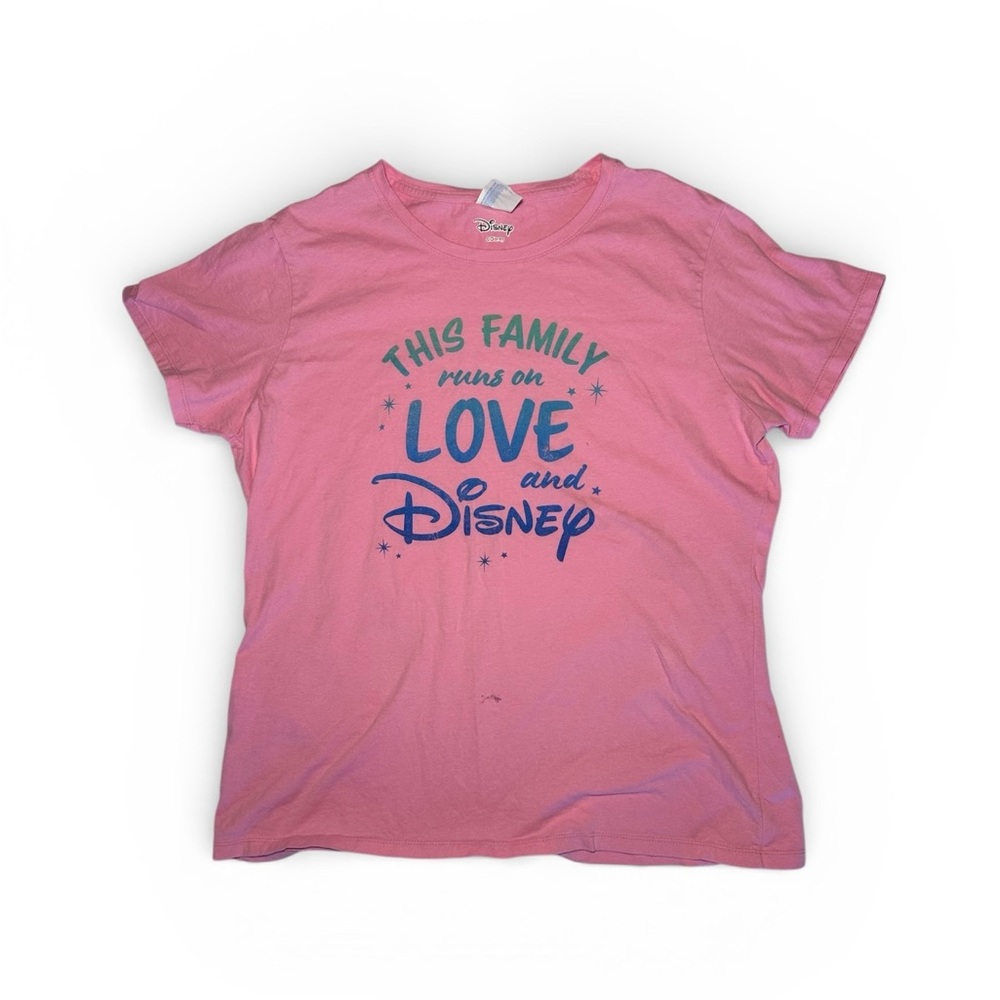 Disney Pink Tee Size Large